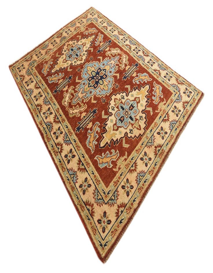 Detail image of  5' 7 x 7' 8  Hand Knotted Kazak Rug