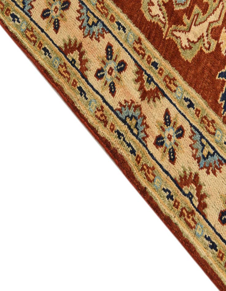 Detail image of  5' 7 x 7' 8  Hand Knotted Kazak Rug