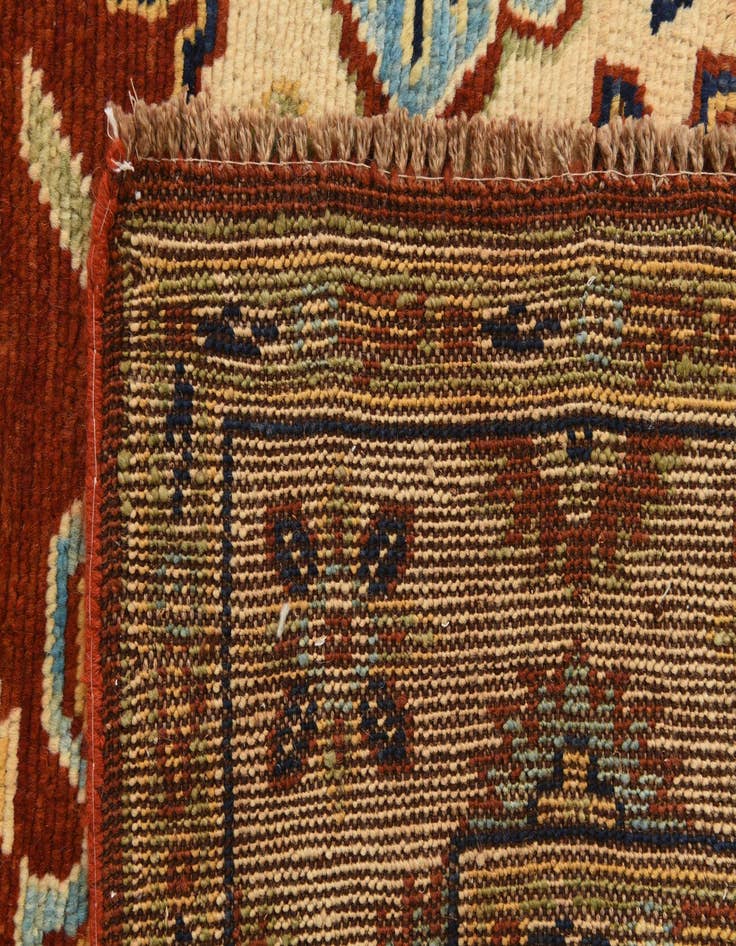 Detail image of  5' 7 x 7' 8  Hand Knotted Kazak Rug