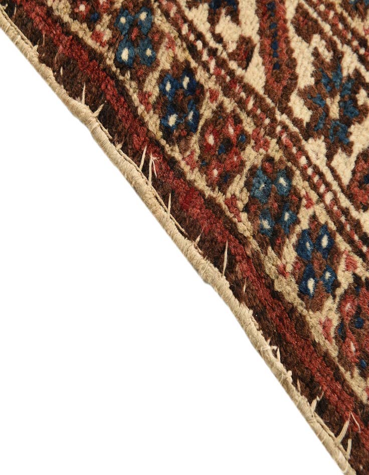 Detail image of  3' 5 x 5' 6  Hand Knotted Kazak Wool Rug