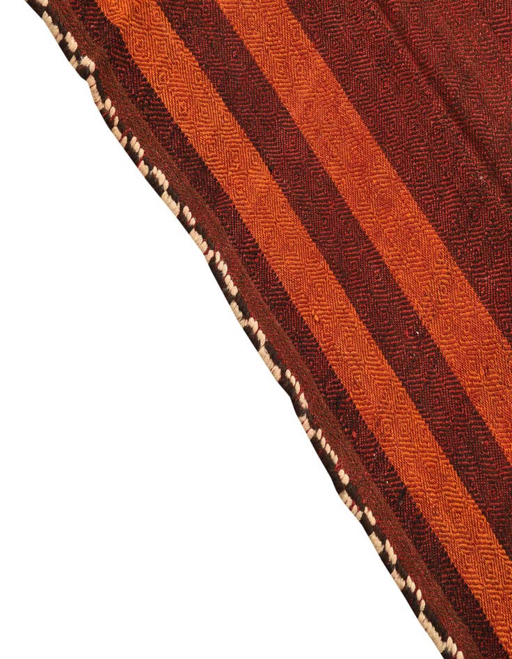 Detail image of  5' 1 x 8' 8  Hand Woven Kilim Fars Wool Rug