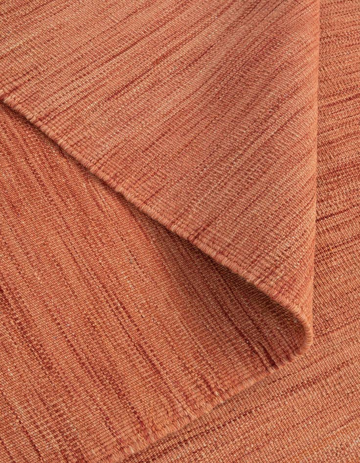 Detail image of  6' 11 x 9' 11  Hand Woven Kilim Modern Wool Rug