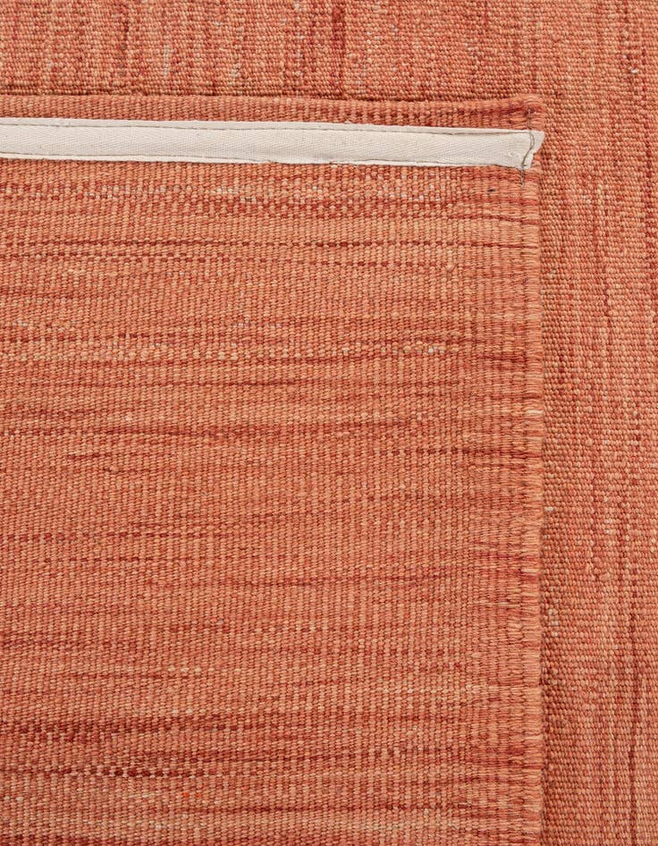 Detail image of  6' 11 x 9' 11  Hand Woven Kilim Modern Wool Rug