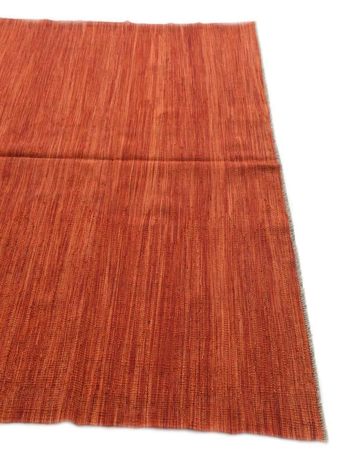 Detail image of  5' 5 x 8' 1  Hand Woven Kilim Modern Wool Rug