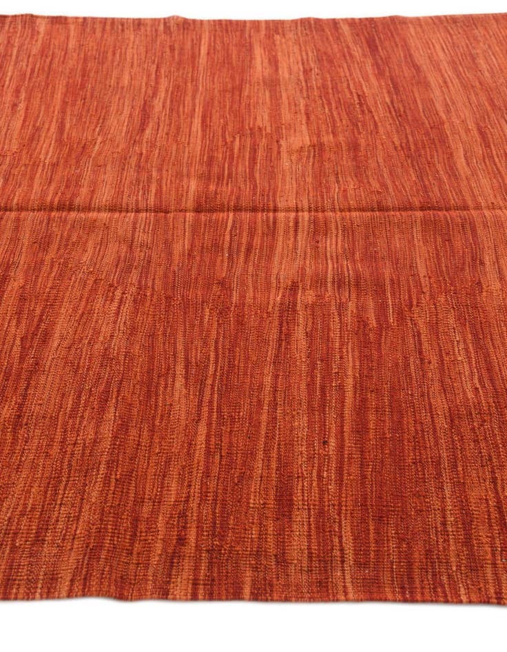 Detail image of  5' 5 x 8' 1  Hand Woven Kilim Modern Wool Rug