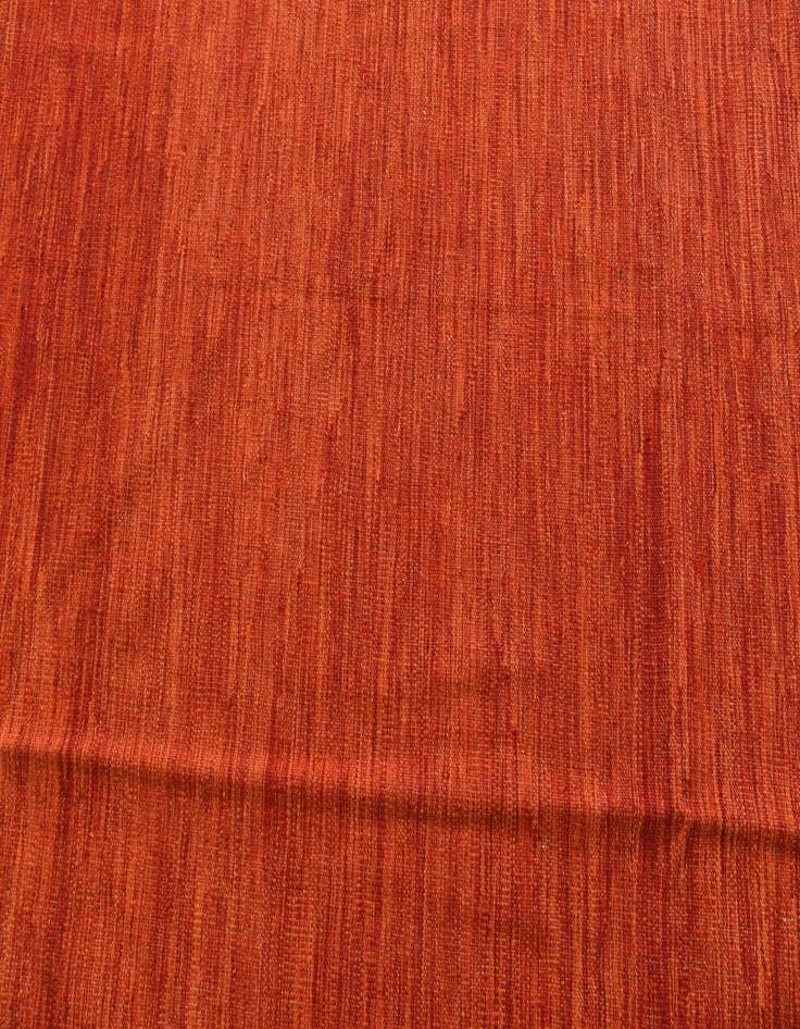 Detail image of  6' 10 x 10'  Hand Woven Kilim Modern Wool Rug