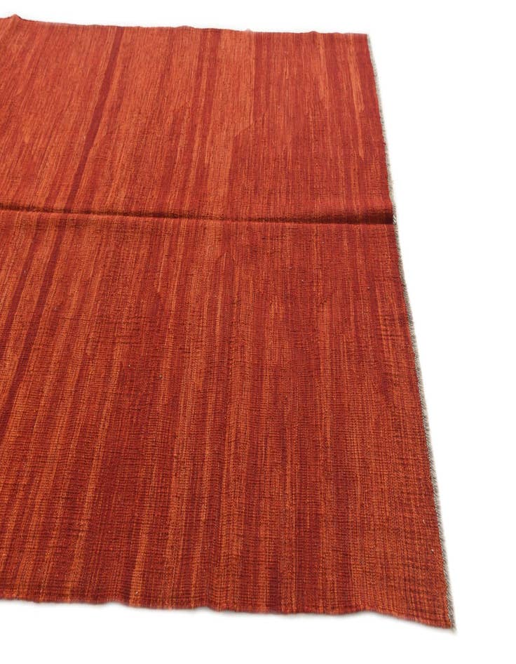 Detail image of  6' x 8'  Hand Woven Kilim Modern Wool Rug