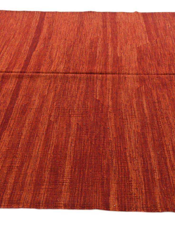 Detail image of  6' x 8'  Hand Woven Kilim Modern Wool Rug