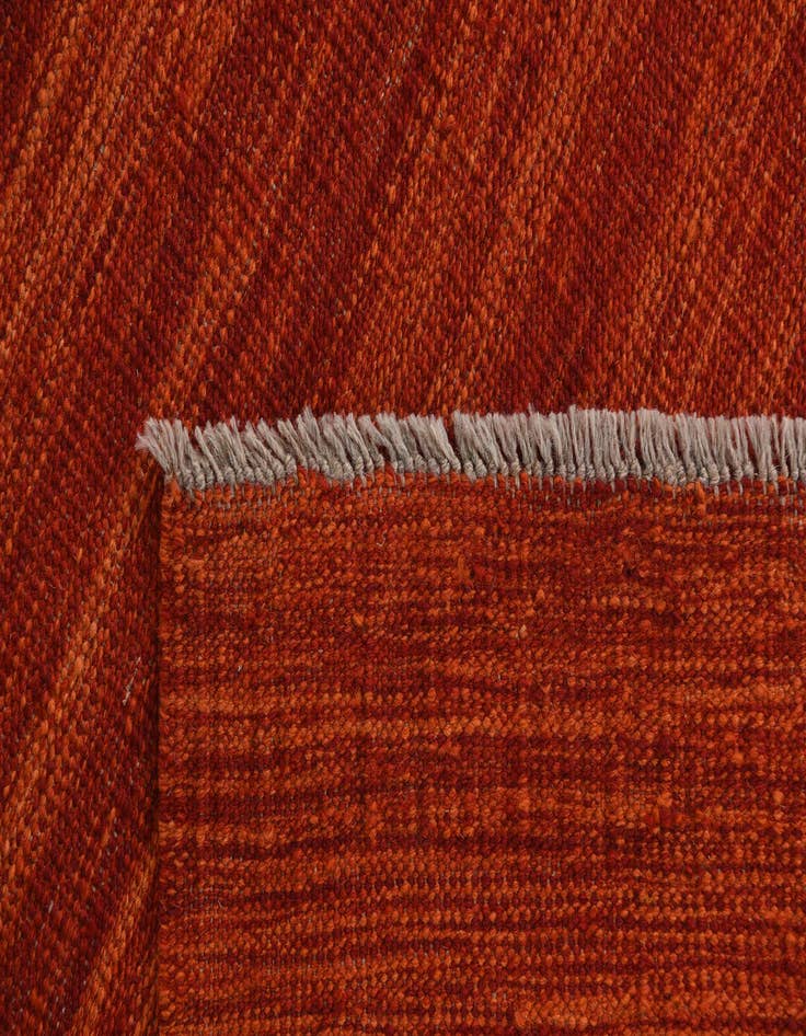 Detail image of  6' x 8'  Hand Woven Kilim Modern Wool Rug