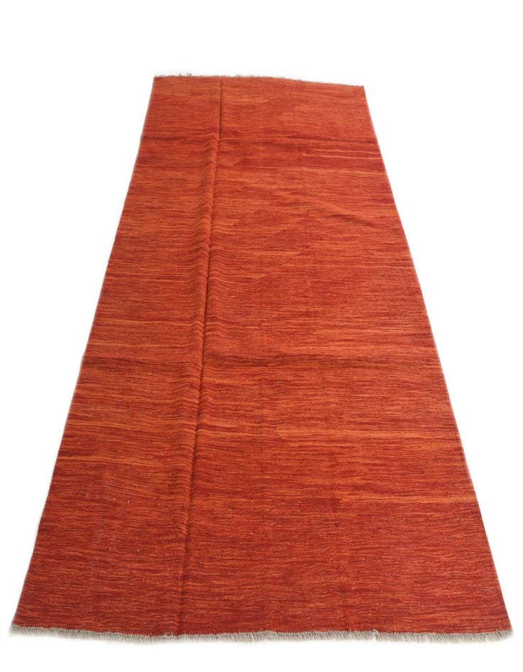 Detail image of  5' 4 x 8'  Hand Woven Kilim Modern Wool Rug