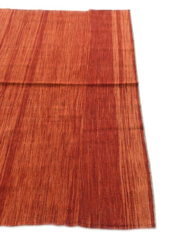 Detail image of  5' x 6' 4  Hand Woven Kilim Modern Wool Rug