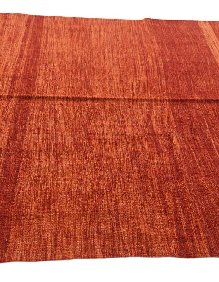 Detail image of  5' x 6' 4  Hand Woven Kilim Modern Wool Rug