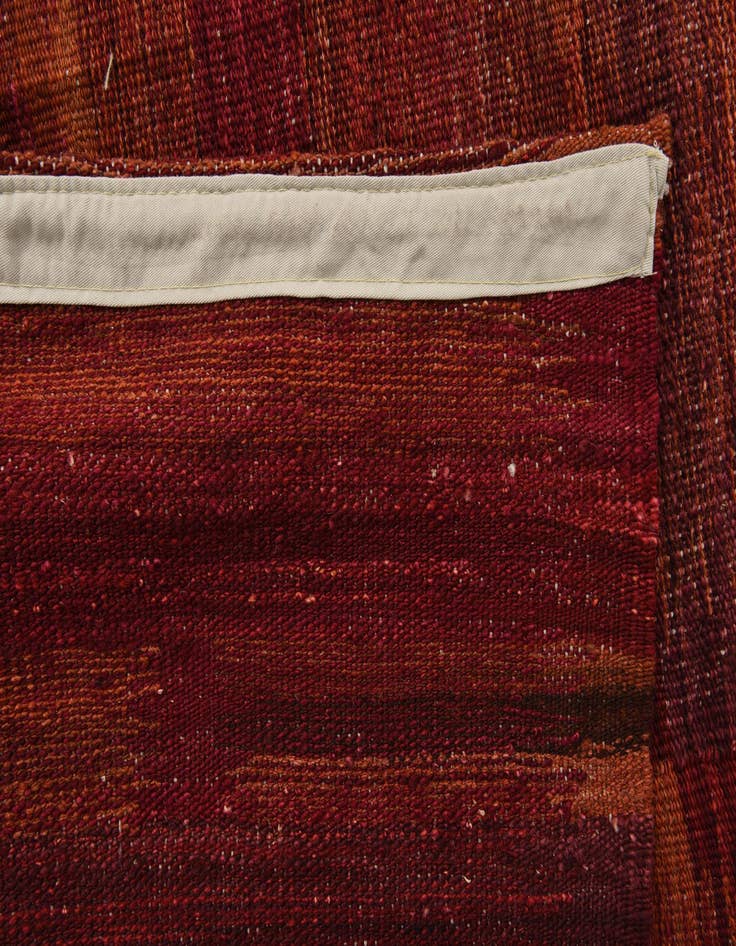 Detail image of  5' 3 x 6' 5  Hand Woven Kilim Modern Wool Rug