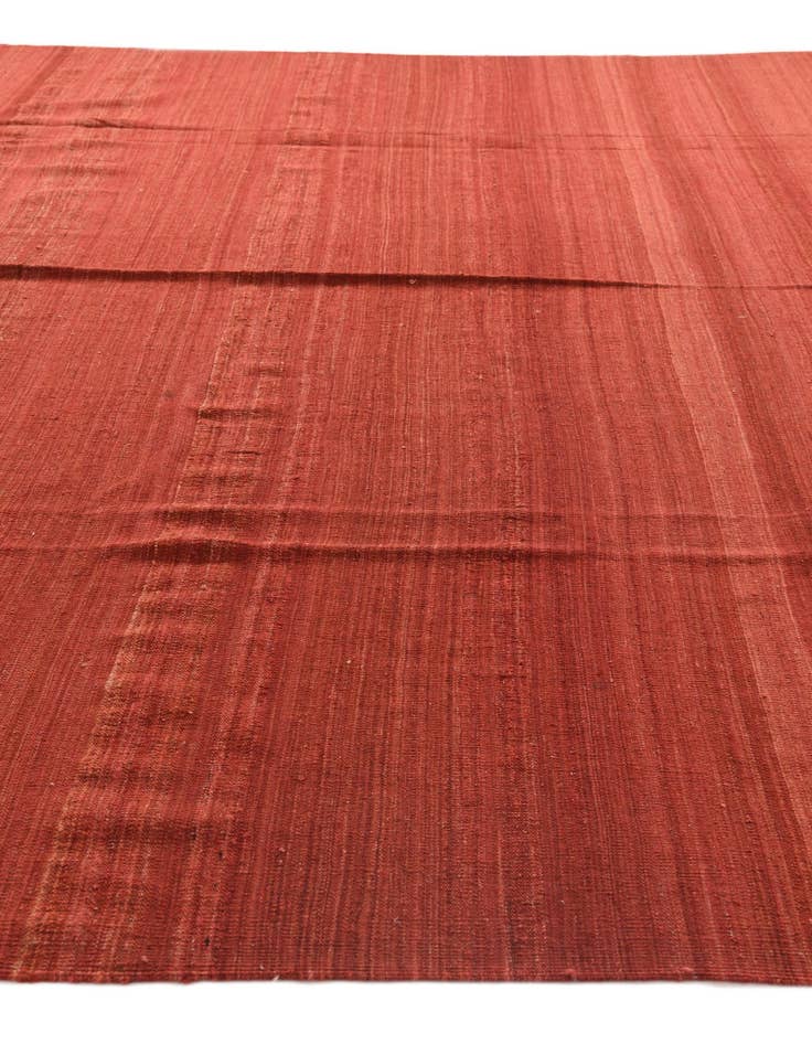 Detail image of  13' 2 x 19' 5  Hand Woven Kilim Modern Wool Rug