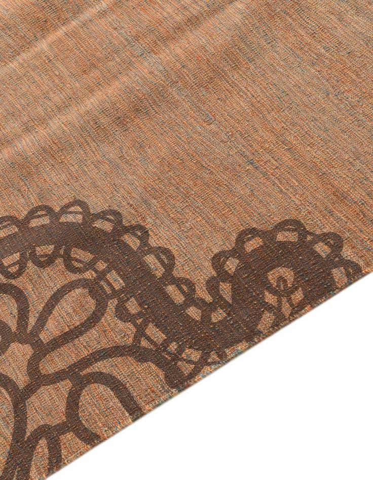 Detail image of  6' 8 x 10' 1  Hand Woven Kilim Modern Wool Rug