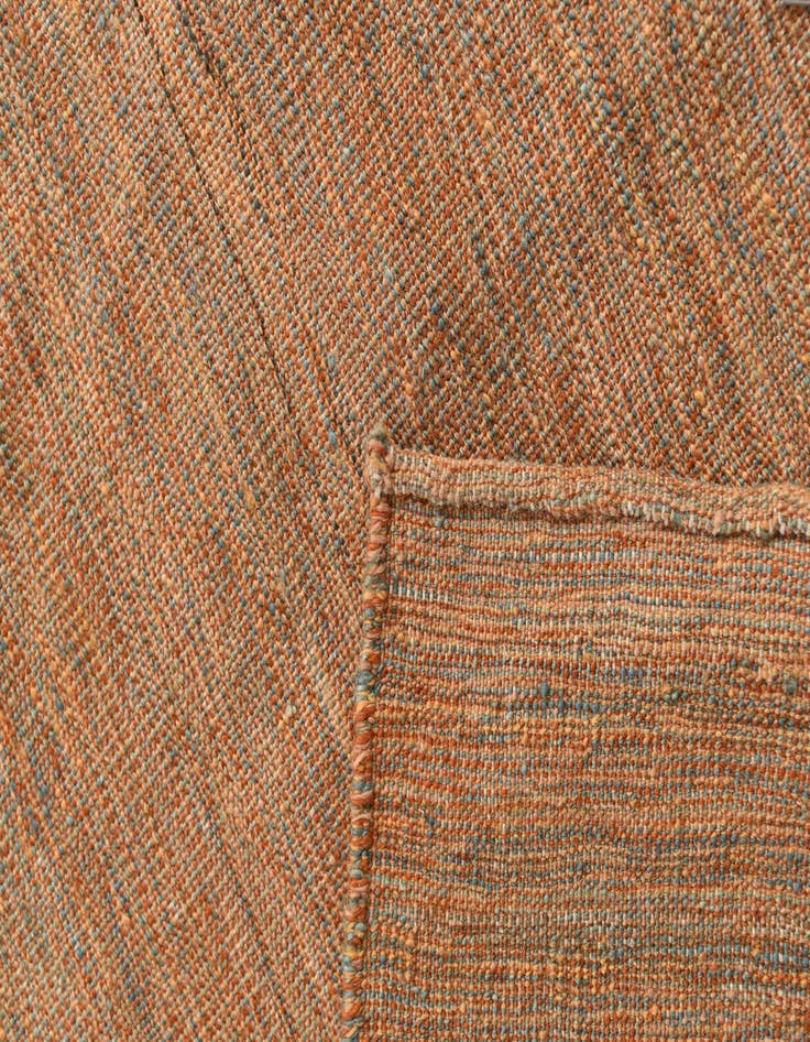 Detail image of  6' 8 x 10' 1  Hand Woven Kilim Modern Wool Rug