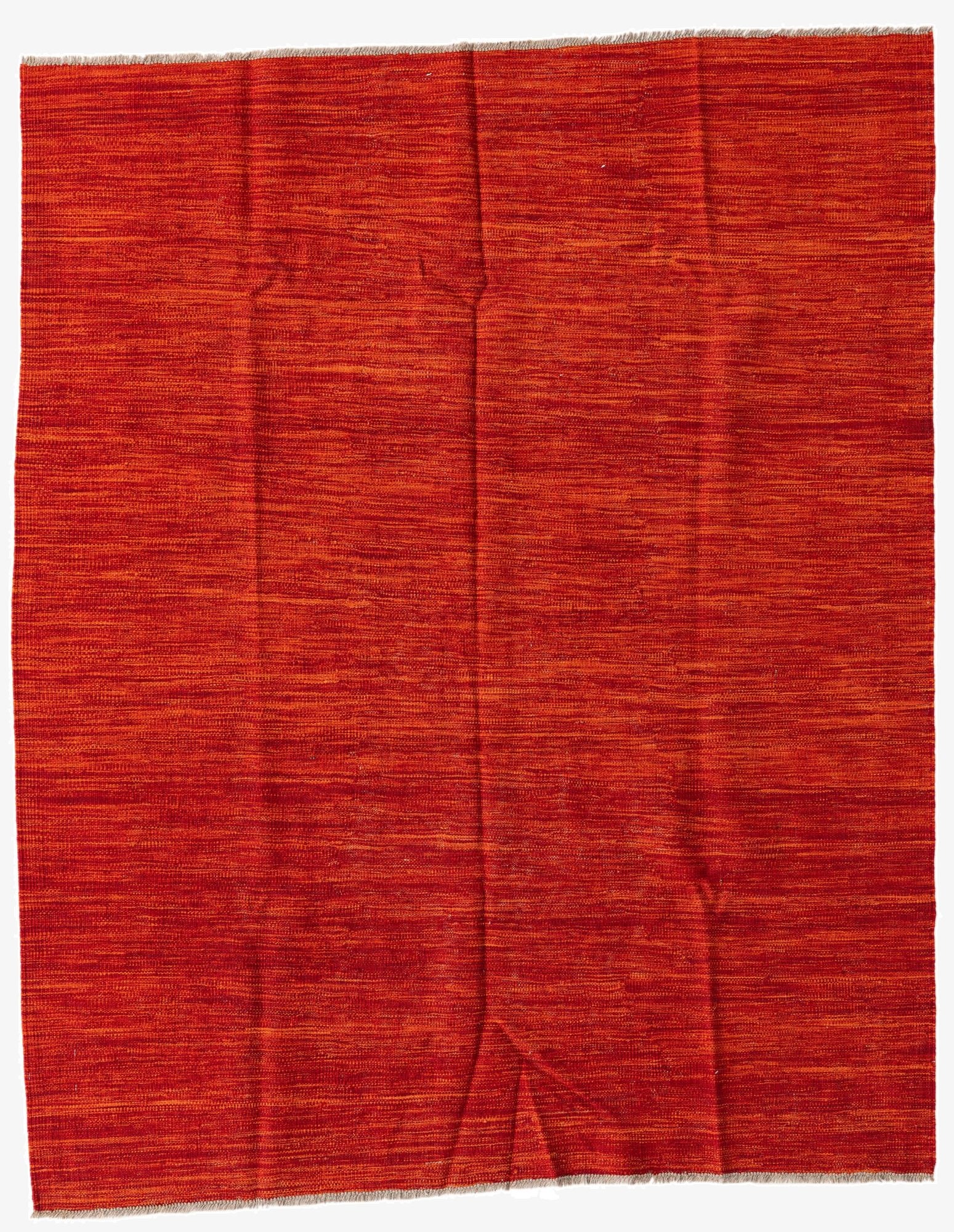  5' 3 x 6' 5  Hand Woven Kilim Modern Wool Rug