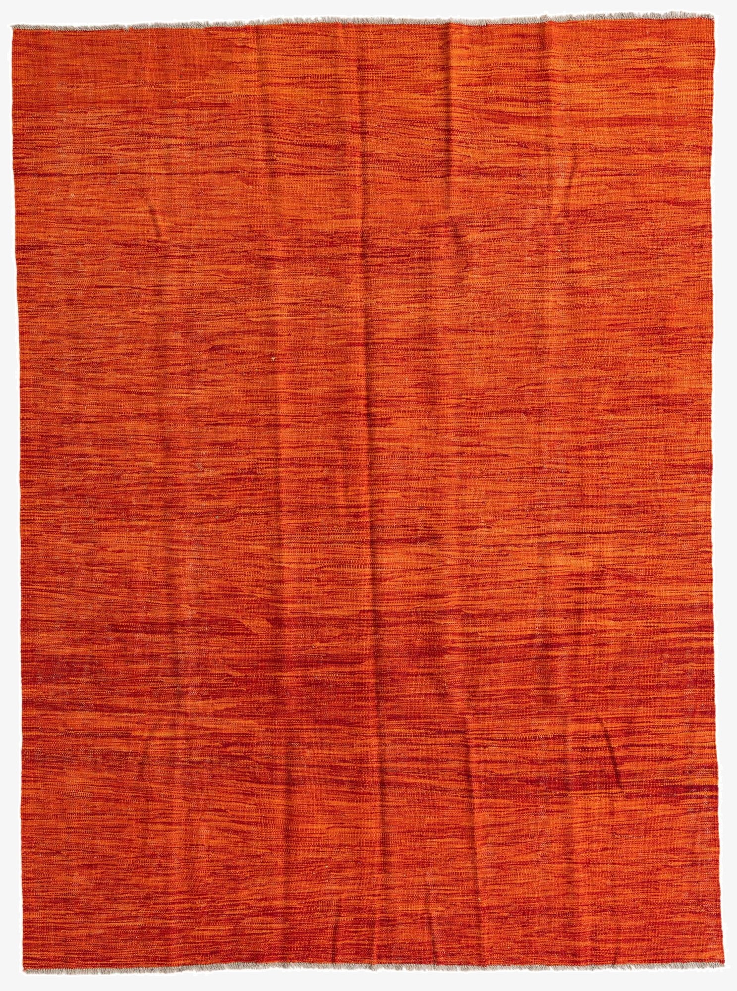  5' 8 x 7' 8  Hand Woven Kilim Modern Wool Rug