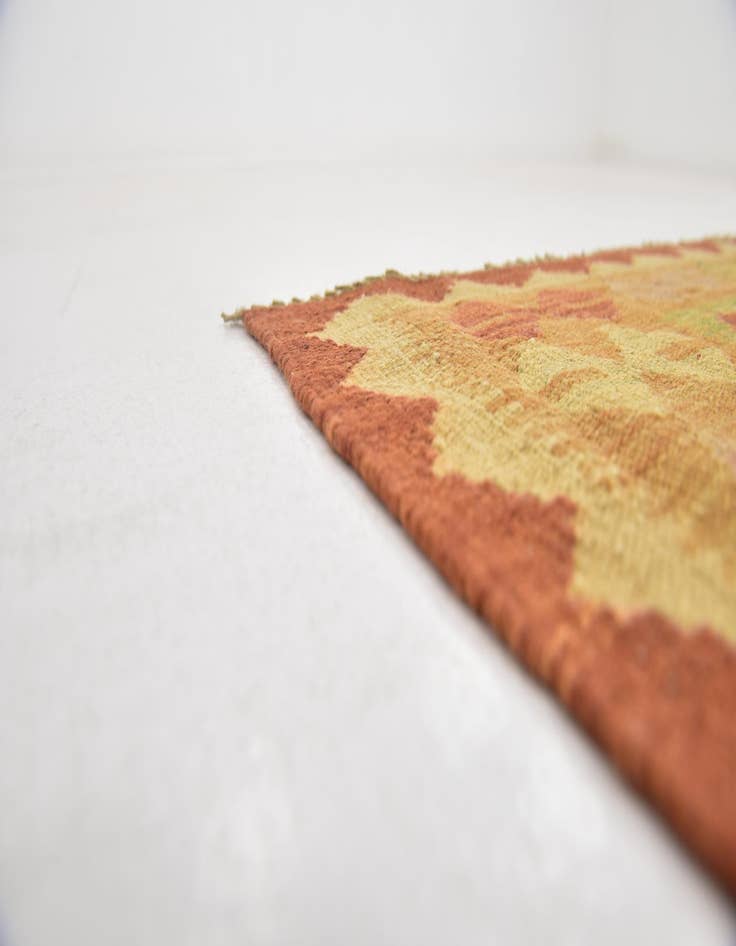 Detail image of  3' 3 x 5' 2  Hand Woven Kilim Waziri Wool Rug