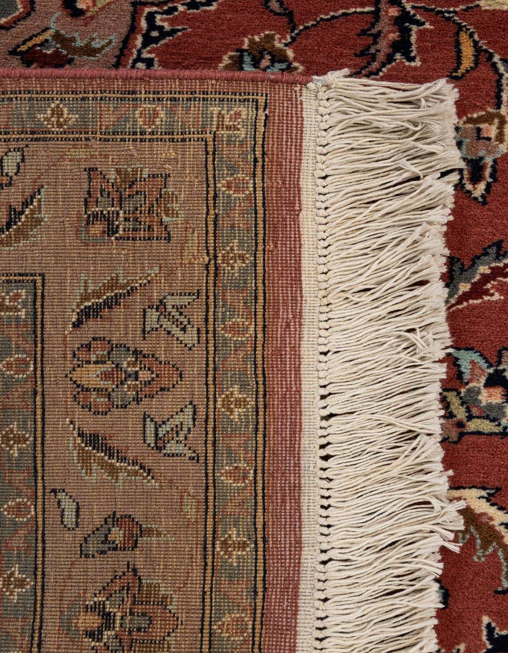 Detail image of  4' 1 x 6' 4  Hand Knotted Lahour Oriental Wool Rug