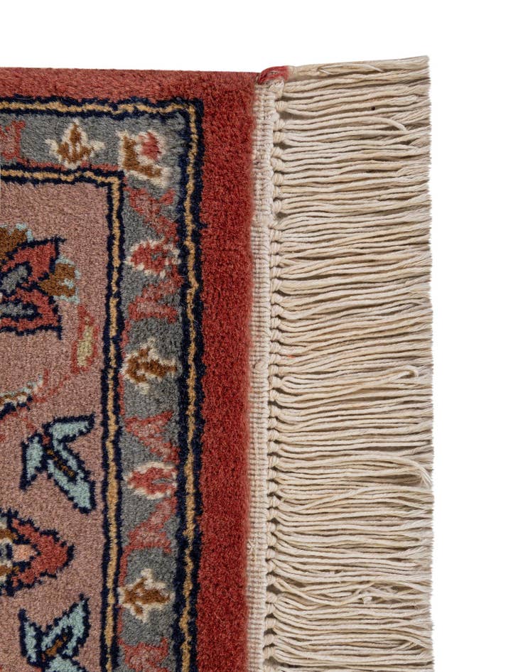 Detail image of  4' 1 x 6' 4  Hand Knotted Lahour Oriental Wool Rug