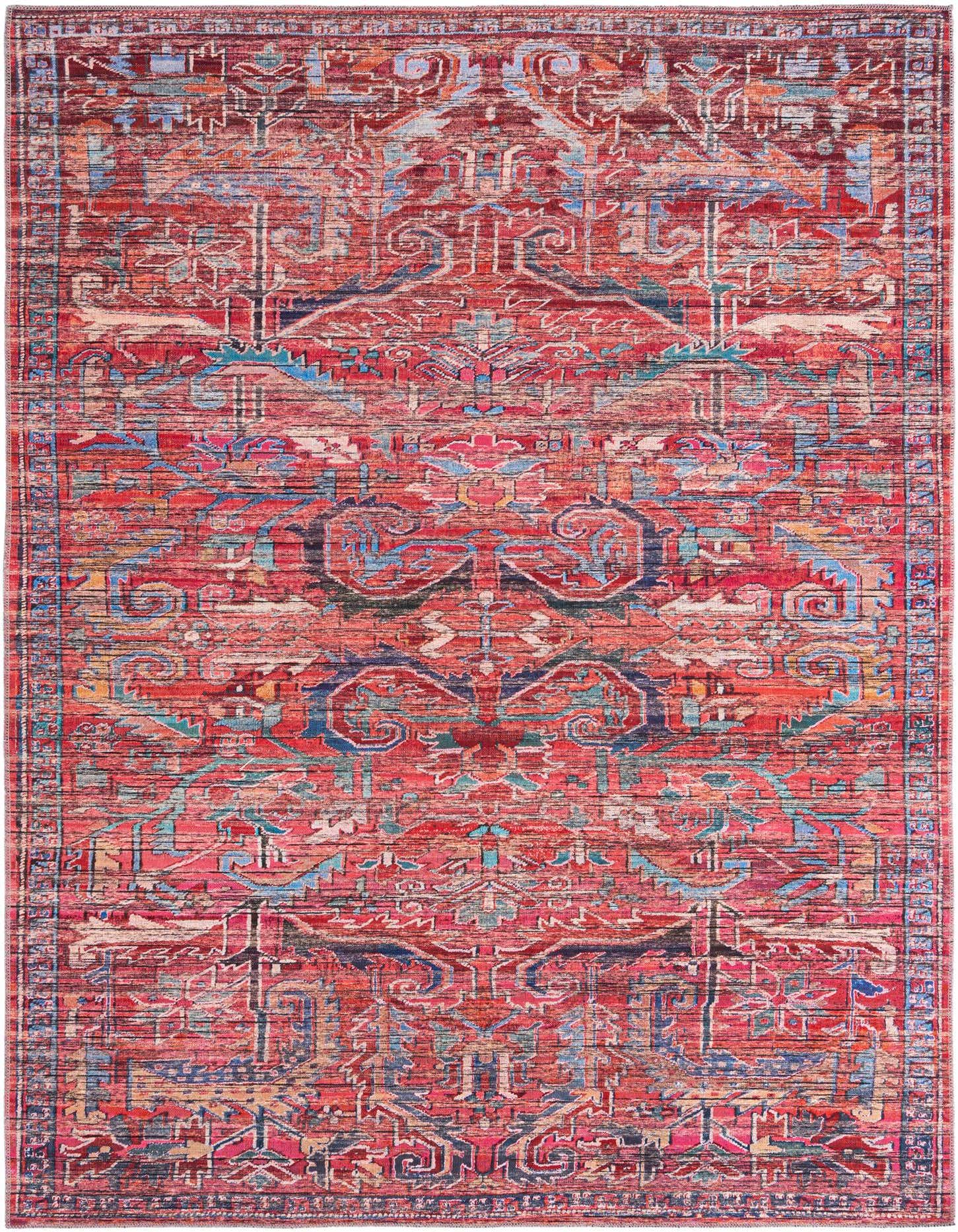 Primary image  7' 3 x 10'  Washable Maahru Rug