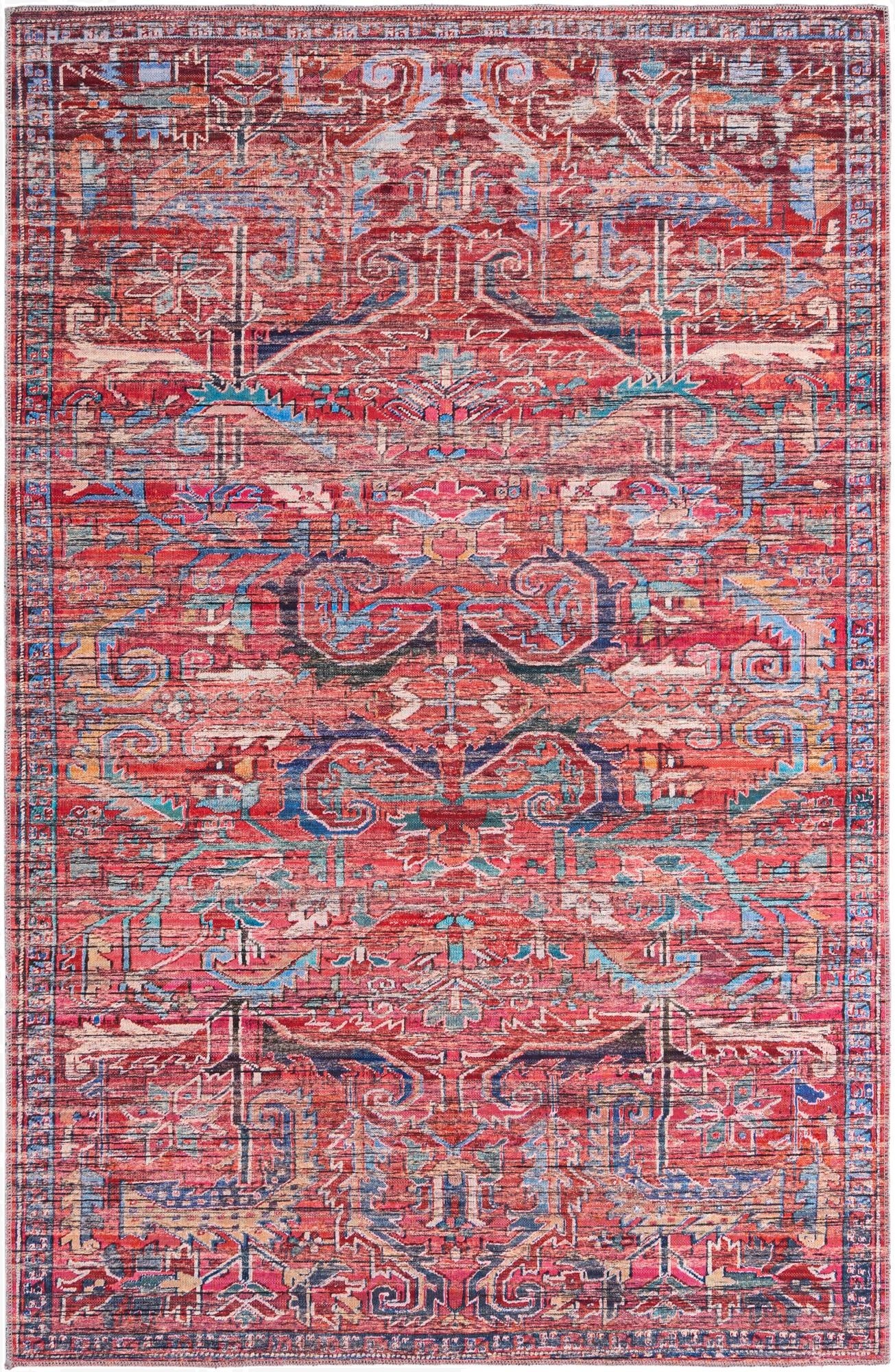 Primary image  6' x 9'  Washable Maahru Rug