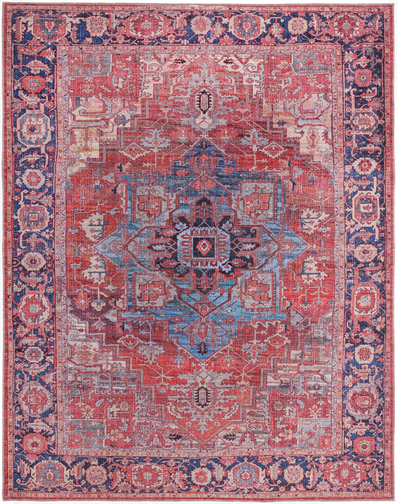  7' 10 x 10'  Washable Maahru Rug