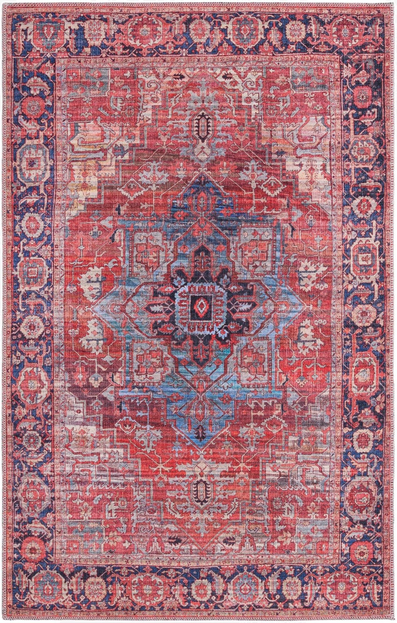 4' x 6'  Washable Maahru Rug