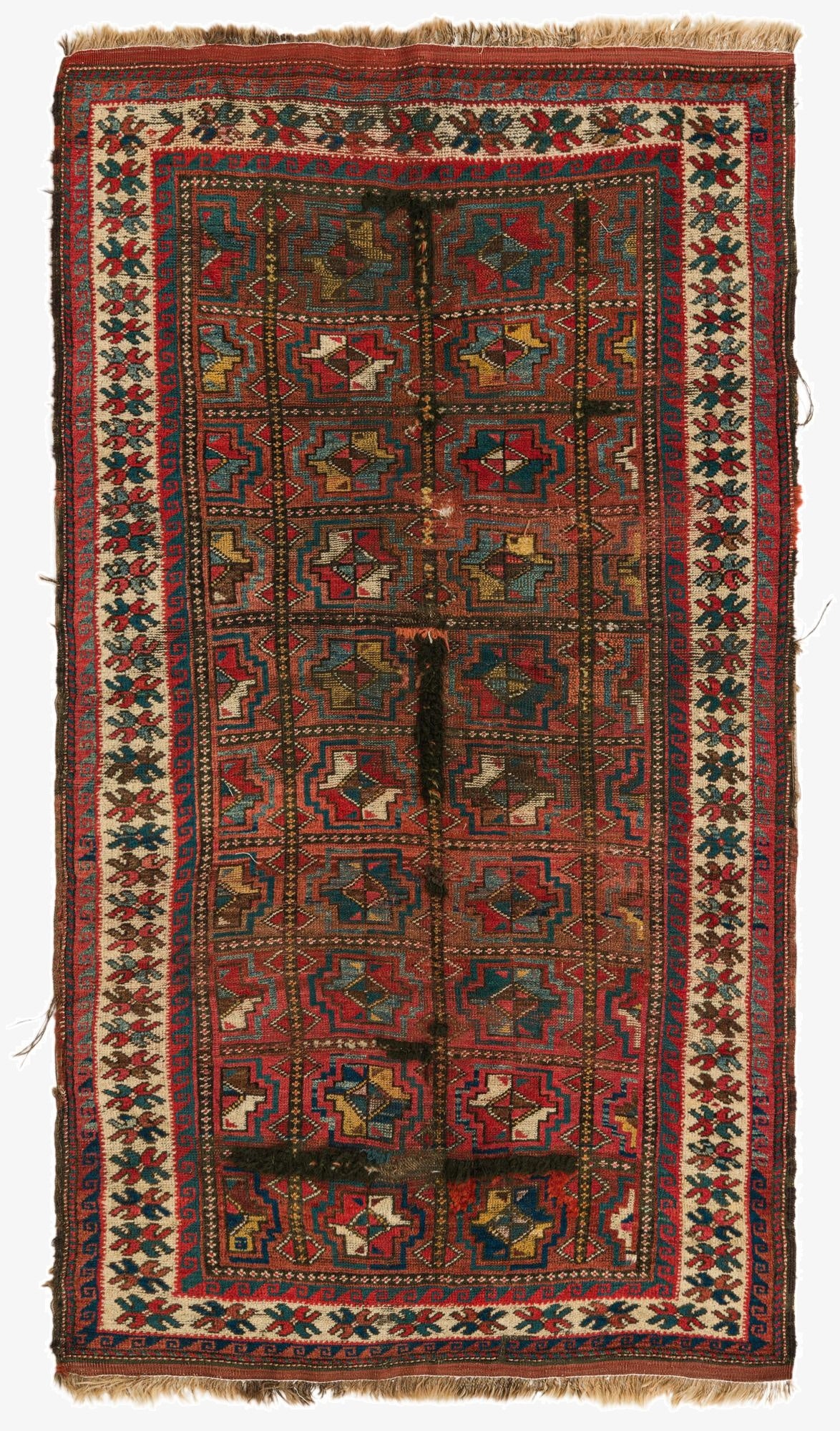  4' 8 x 8' 2  Hand Knotted Malayer Persian Wool Rug