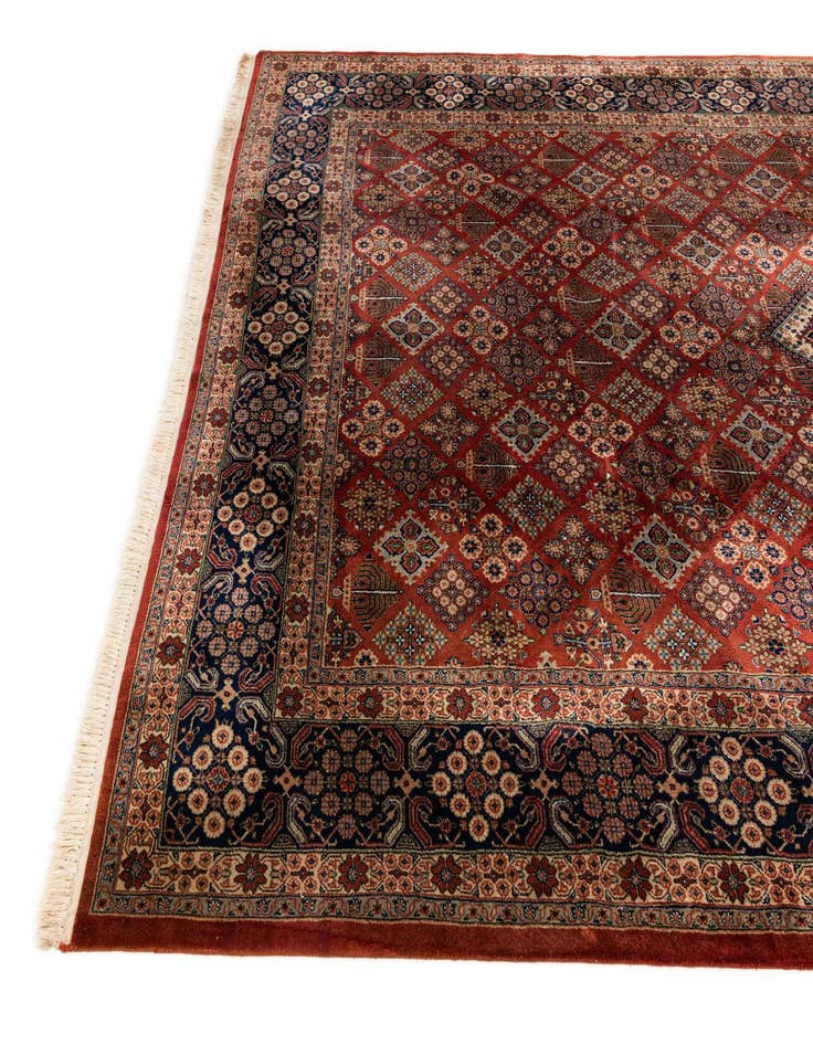 Detail image of  8' 4 x 11' 6  Hand Knotted Maymeh Wool Rug