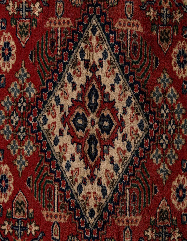 Detail image of  8' 4 x 11' 6  Hand Knotted Maymeh Wool Rug