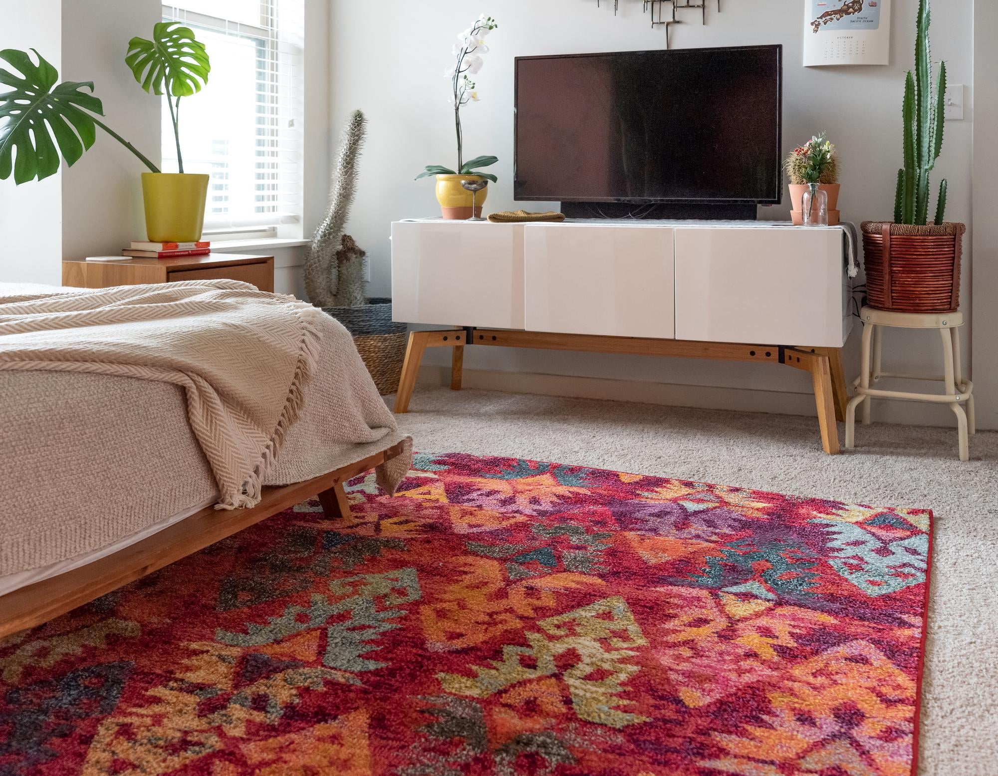 Rust Red 5' x 8' Mesa Rug | Rugs.com