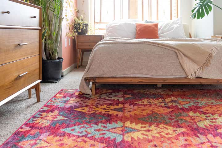Rust Red 5' x 8' Mesa Rug | Rugs.com