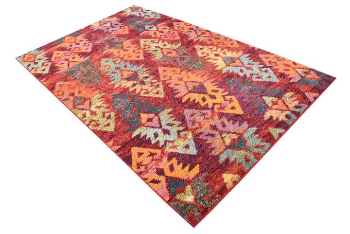 Rust Red 5' x 8' Mesa Rug | Rugs.com