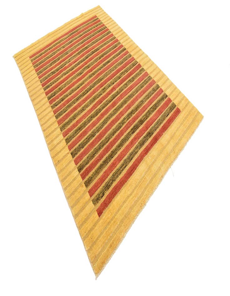 Detail image of  4' 10 x 6' 8  Hand Knotted Modern Ziegler Rug