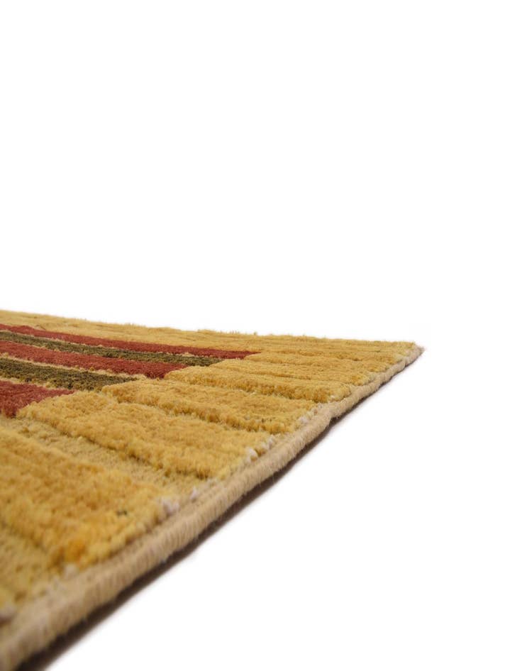 Detail image of  4' 10 x 6' 8  Hand Knotted Modern Ziegler Rug