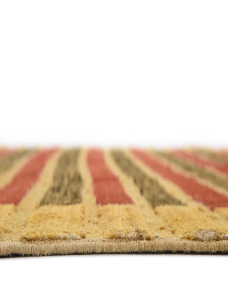 Detail image of  4' 10 x 6' 8  Hand Knotted Modern Ziegler Rug