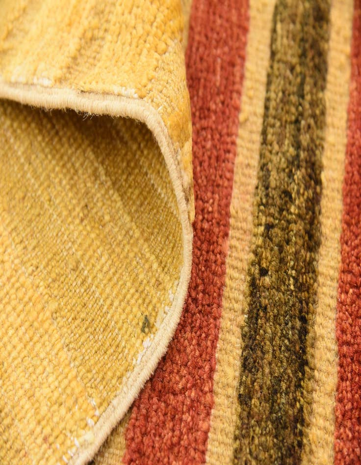 Detail image of  4' 10 x 6' 8  Hand Knotted Modern Ziegler Rug