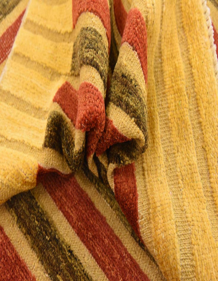 Detail image of  4' 10 x 6' 8  Hand Knotted Modern Ziegler Rug