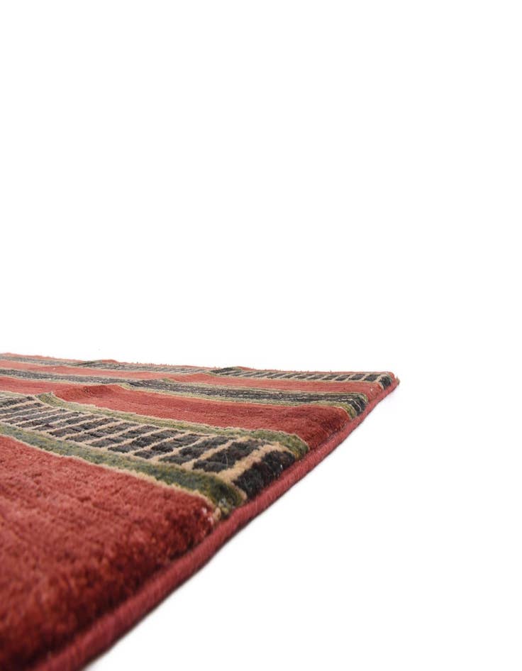 Detail image of  4' 10 x 6' 5  Hand Knotted Modern Ziegler Rug