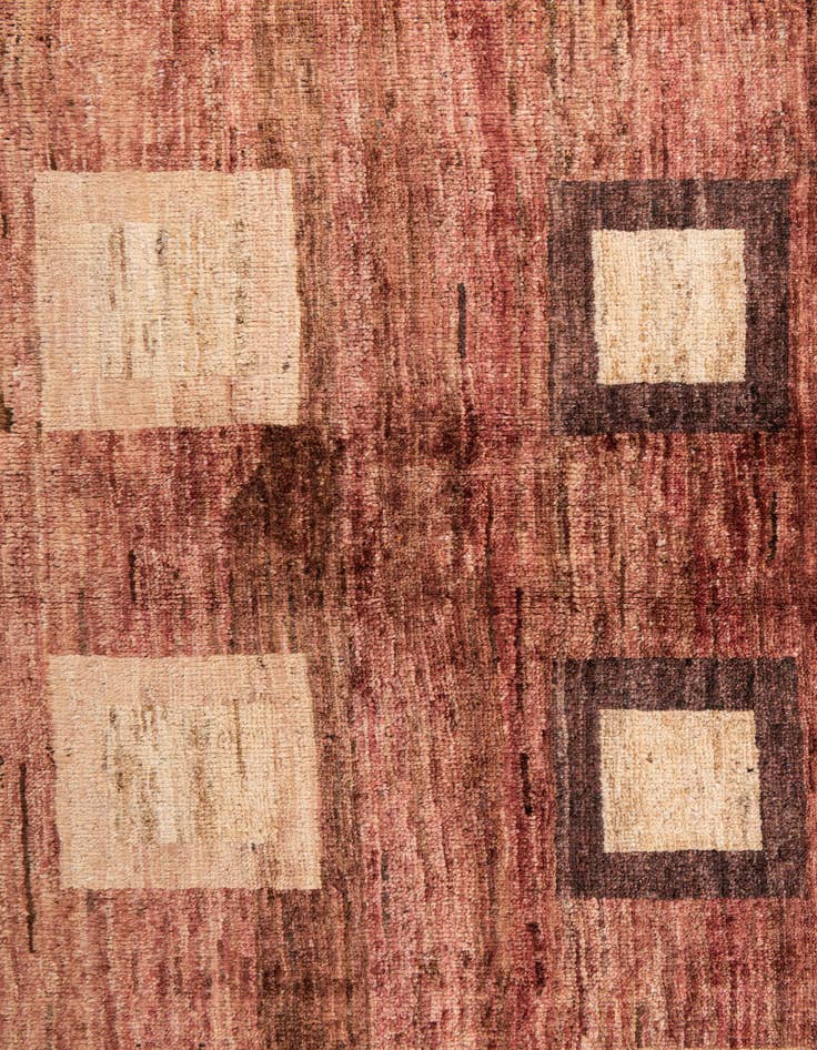 Detail image of  4' 9 x 6' 1  Hand Knotted Modern Ziegler Rug