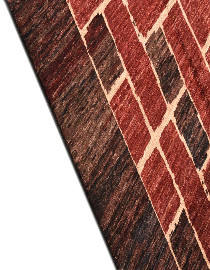 Detail image of  6' 7 x 9' 8  Hand Knotted Modern Ziegler Rug