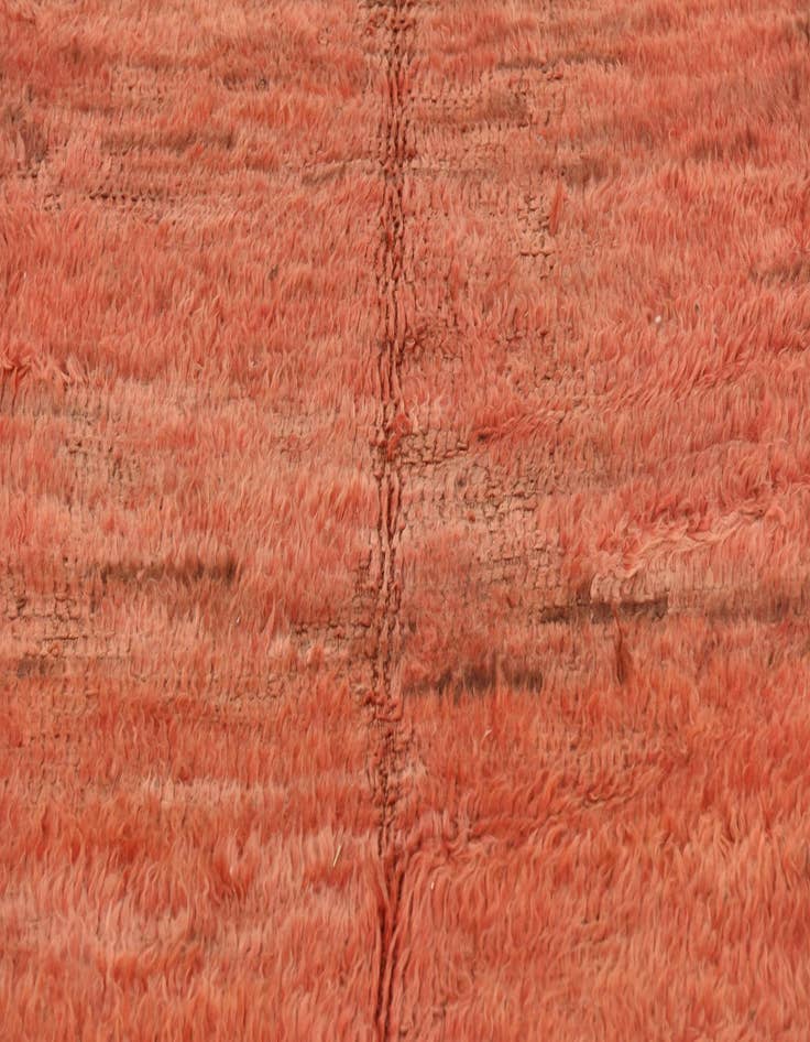 Detail image of  5' 9 x 6' 6  Hand Knotted Moroccan Wool Rug