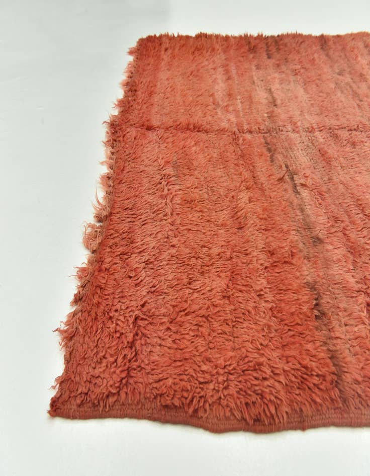 Detail image of  5' 9 x 6' 6  Hand Knotted Moroccan Wool Rug