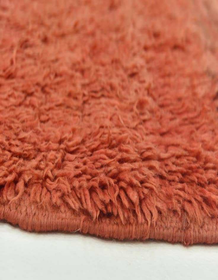 Detail image of  5' 9 x 6' 6  Hand Knotted Moroccan Wool Rug