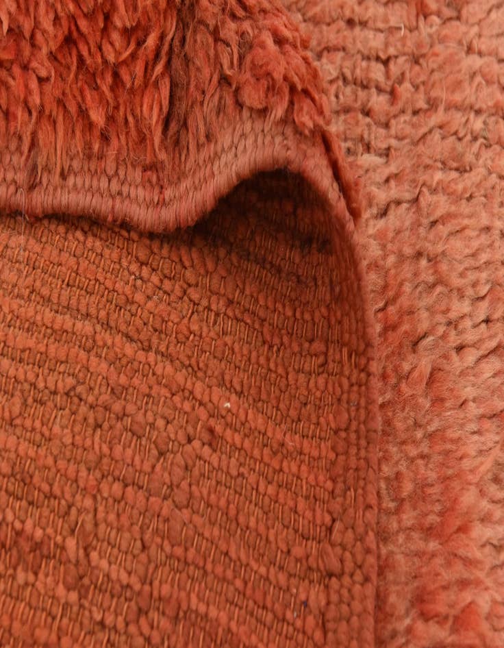 Detail image of  5' 9 x 6' 6  Hand Knotted Moroccan Wool Rug