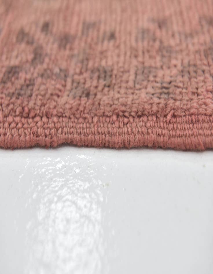 Detail image of  5' 6 x 8' 6  Hand Knotted Moroccan Wool Rug