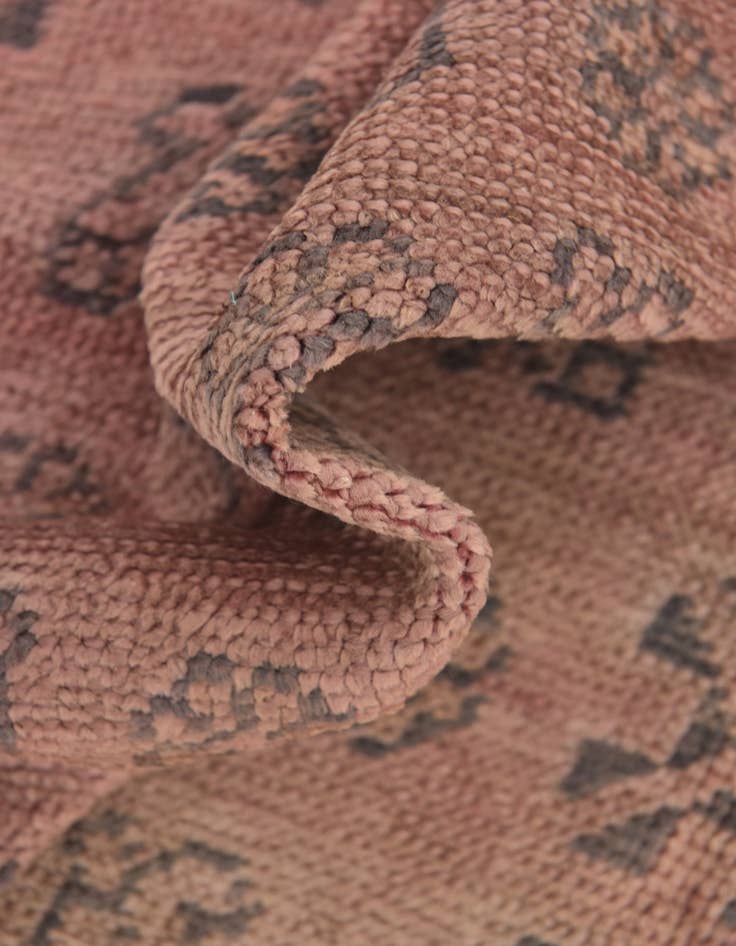 Detail image of  5' 6 x 8' 6  Hand Knotted Moroccan Wool Rug