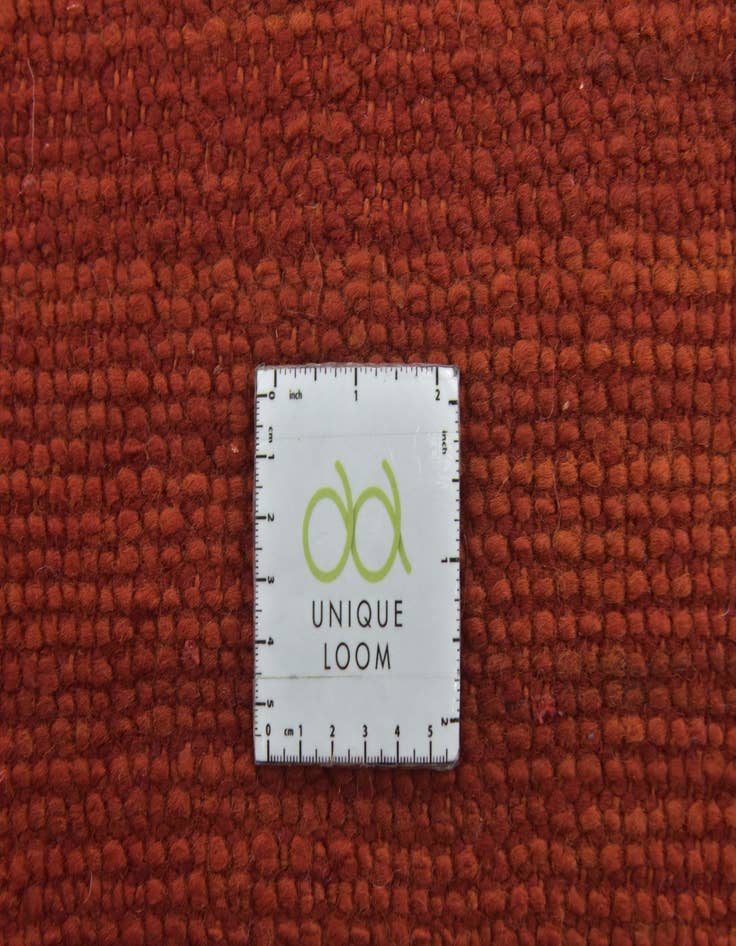 Detail image of  4' 3 x 6'  Hand Knotted Moroccan Wool Rug